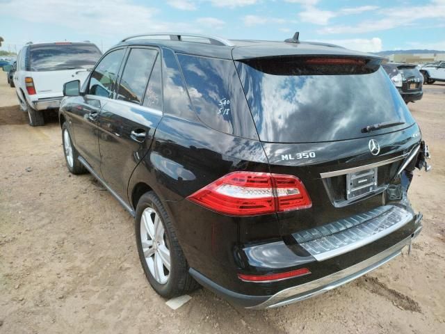 2012 Mercedes-Benz ML 350 4matic