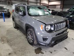 Salvage cars for sale from Copart Riverview, FL: 2019 Jeep Renegade Latitude
