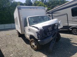 Salvage cars for sale from Copart Shreveport, LA: 2017 Ford Econoline E350 Super Duty Cutaway Van