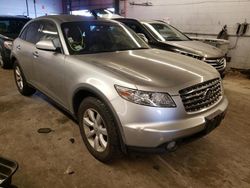 Salvage cars for sale at Dyer, IN auction: 2003 Infiniti FX35