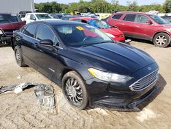 Salvage cars for sale at Jacksonville, FL auction: 2017 Ford Fusion SE Hybrid