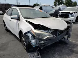 Buy Salvage Cars For Sale now at auction: 2014 Toyota Corolla L