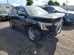 Salvage cars for sale at Bridgeton, MO auction: 2022 GMC Terrain SLE