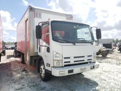 Salvage trucks for sale at Houston, TX auction: 2013 Isuzu NRR