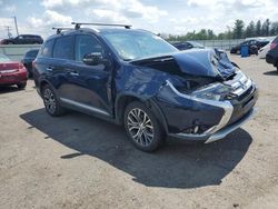 Mitsubishi salvage cars for sale: 2017 Mitsubishi Outlander SE