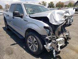 Salvage cars for sale at Colton, CA auction: 2017 Ford F150 Supercrew