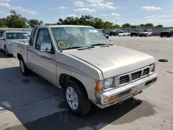 Salvage cars for sale from Copart Wilmer, TX: 1996 Nissan Truck King Cab SE