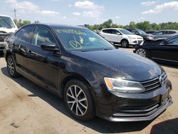 Salvage cars for sale at New Britain, CT auction: 2015 Volkswagen Jetta SE