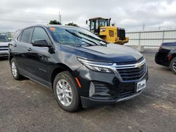 Chevrolet Equinox lt salvage cars for sale: 2022 Chevrolet Equinox LT