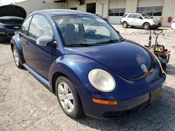 Salvage cars for sale from Copart Dyer, IN: 2007 Volkswagen New Beetle 2.5L Option Package 1