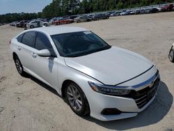 Salvage cars for sale at Hampton, VA auction: 2022 Honda Accord LX