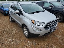 Carros salvage a la venta en subasta: 2018 Ford Ecosport SE