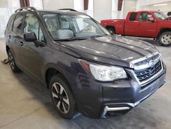 Salvage cars for sale at Avon, MN auction: 2018 Subaru Forester 2.5I Premium