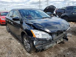 Salvage cars for sale at Dyer, IN auction: 2014 Nissan Sentra S