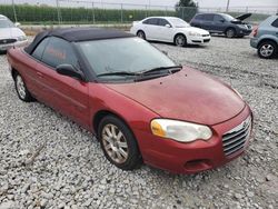 Chrysler Sebring salvage cars for sale: 2004 Chrysler Sebring GTC