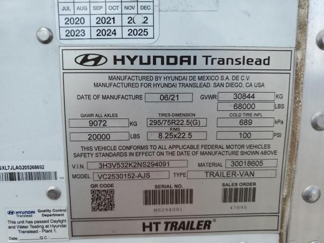 2022 Hyundai Trailer