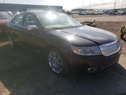 Salvage cars for sale at Woodhaven, MI auction: 2008 Lincoln MKZ