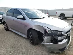 Salvage cars for sale at Nisku, AB auction: 2013 Mitsubishi Lancer ES/ES Sport