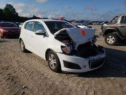 Chevrolet salvage cars for sale: 2012 Chevrolet Sonic LT