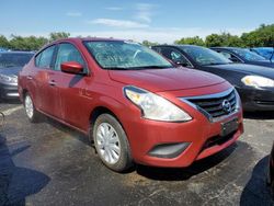 Nissan salvage cars for sale: 2018 Nissan Versa S