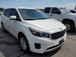 Salvage cars for sale from Copart Wilmer, TX: 2015 KIA Sedona L