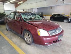 Salvage cars for sale at Mocksville, NC auction: 2005 Mercury Montego Luxury