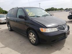 Salvage cars for sale at Wilmer, TX auction: 2004 Honda Odyssey EXL