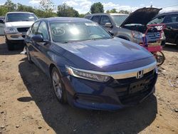 Salvage cars for sale at Hillsborough, NJ auction: 2019 Honda Accord LX