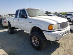 Salvage cars for sale from Copart Antelope, CA: 2001 Ford Ranger Super Cab