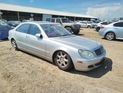 Salvage cars for sale at Phoenix, AZ auction: 2005 Mercedes-Benz S 500 4matic