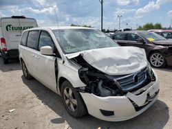 Salvage cars for sale at Indianapolis, IN auction: 2010 Volkswagen Routan SE