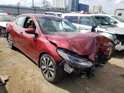 Nissan salvage cars for sale: 2020 Nissan Sentra SV