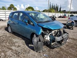 Vehiculos salvage en venta de Copart Miami, FL: 2015 Nissan Versa Note S