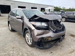 Salvage cars for sale at Jacksonville, FL auction: 2012 Honda CR-V EXL