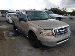 Salvage trucks for sale at Jacksonville, FL auction: 2008 Ford F150