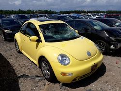 Volkswagen salvage cars for sale: 2003 Volkswagen New Beetle GLX