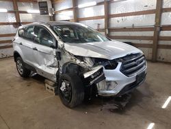 Salvage cars for sale at Pekin, IL auction: 2017 Ford Escape S