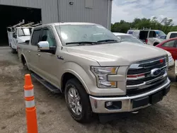 Vehiculos salvage en venta de Copart Jacksonville, FL: 2017 Ford F150 Supercrew