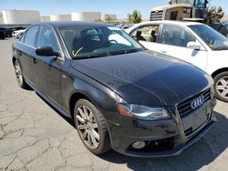 Salvage cars for sale at auction: 2012 Audi A4 Premium Plus