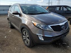 Salvage cars for sale at Elgin, IL auction: 2011 KIA Sportage EX