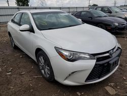 Salvage cars for sale at Elgin, IL auction: 2016 Toyota Camry LE