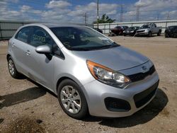 Salvage cars for sale at Dyer, IN auction: 2012 KIA Rio LX