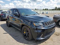 Jeep salvage cars for sale: 2018 Jeep Grand Cherokee Trackhawk