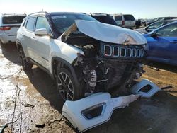 Salvage cars for sale from Copart Elgin, IL: 2017 Jeep Compass Limited