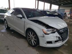 Salvage cars for sale from Copart Riverview, FL: 2015 Audi A3 Premium