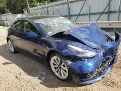 Salvage cars for sale from Copart North Billerica, MA: 2022 Tesla Model 3