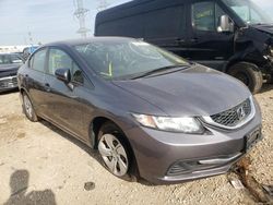 2015 Honda Civic LX en venta en Elgin, IL