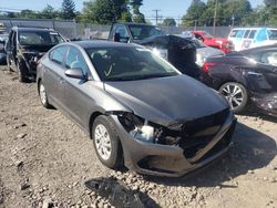 Salvage cars for sale at Pennsburg, PA auction: 2018 Hyundai Elantra SE