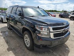 Salvage cars for sale from Copart West Palm Beach, FL: 2015 Chevrolet Suburban C1500 LT
