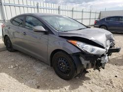 Salvage cars for sale at Nisku, AB auction: 2012 Hyundai Elantra GLS